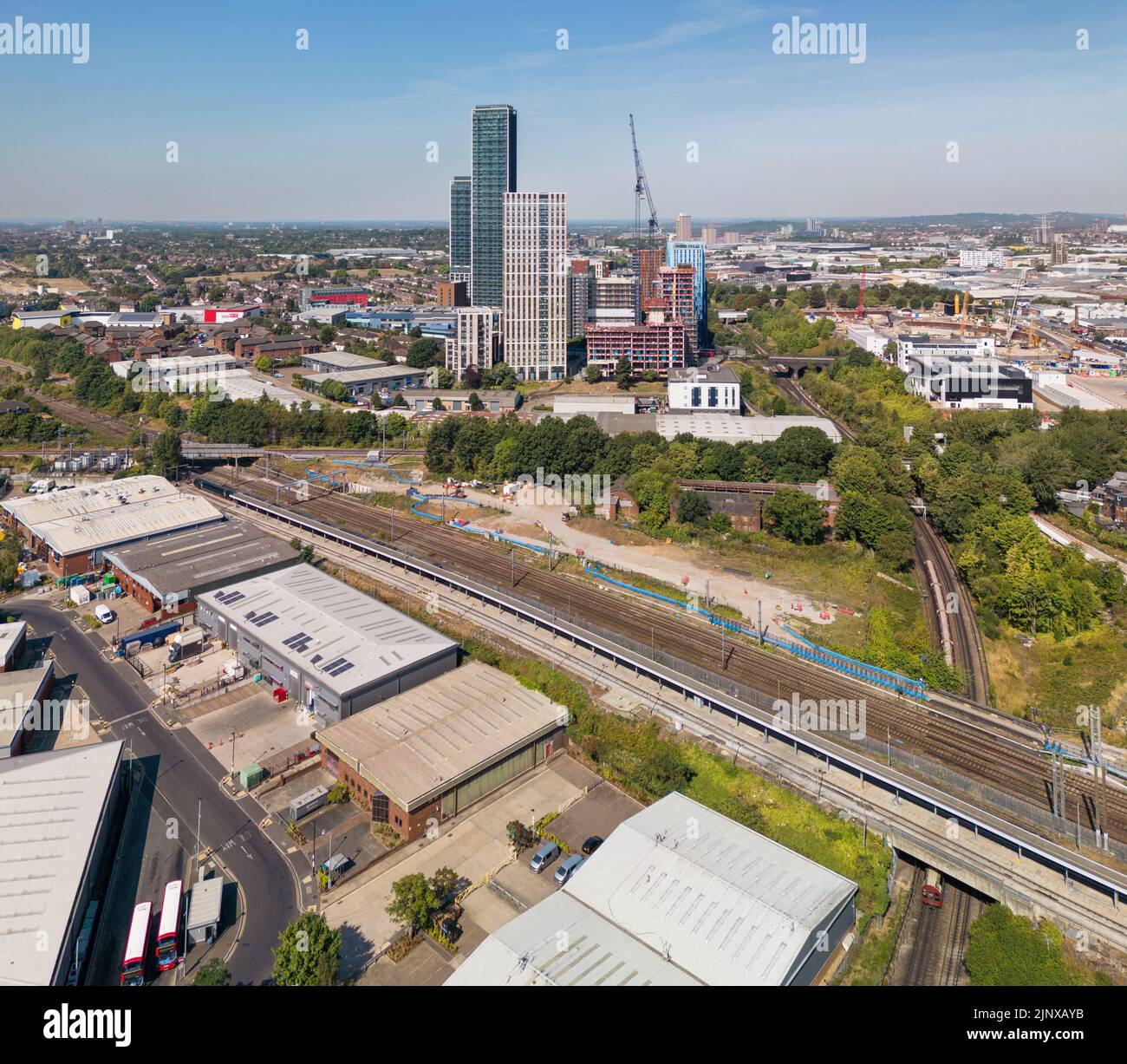 north acton development, ealing, London Stock Photo Alamy