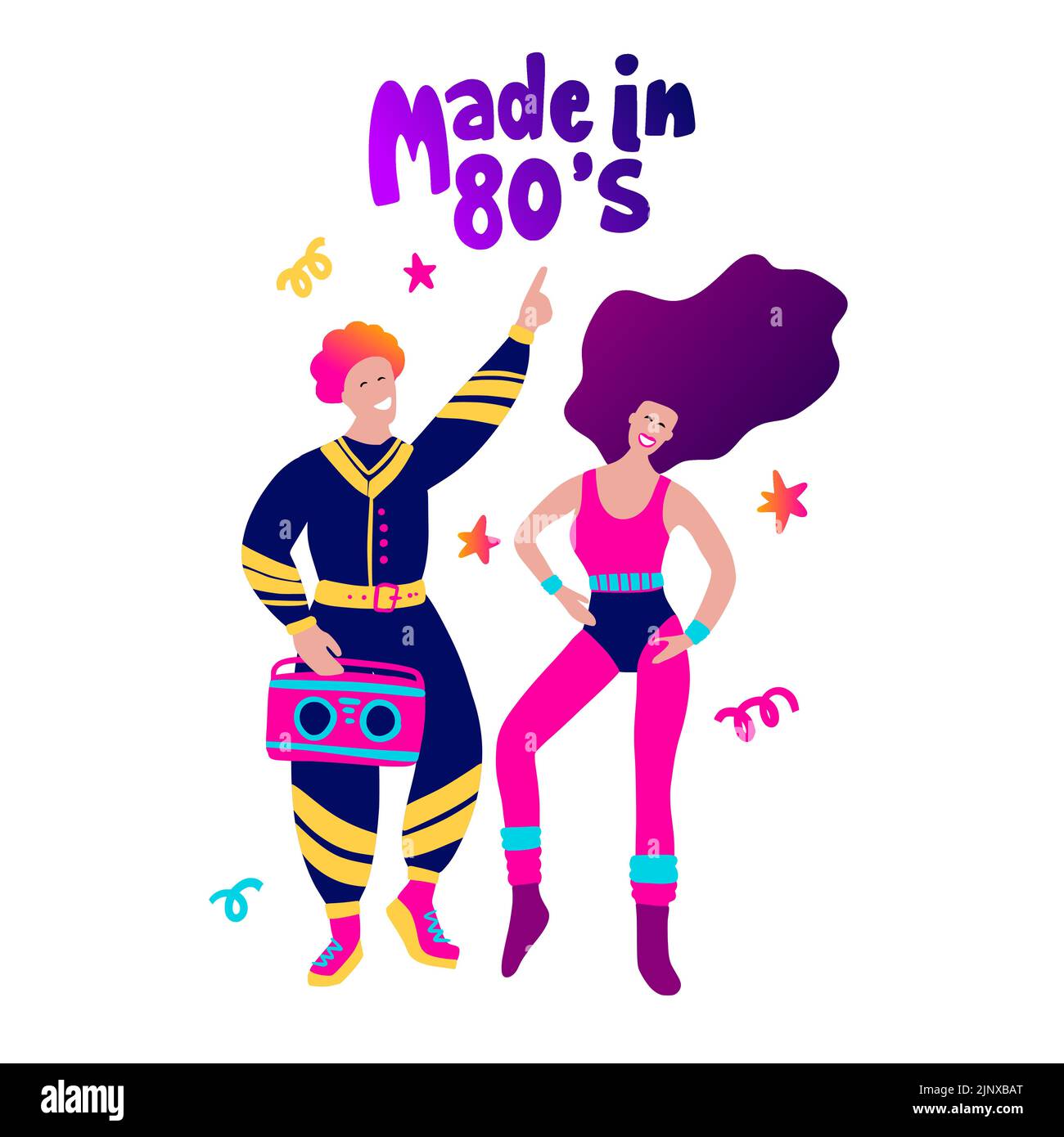 80s fashion dance hi-res stock photography and images - Alamy