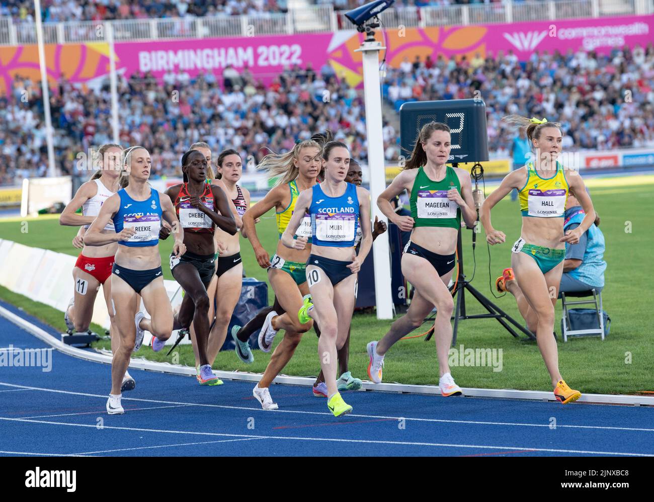 Ciara Mageean of Northern Ireland competing in the women’s 1500m final