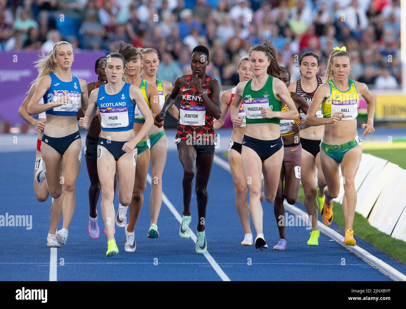 Edinah Jebitok of Kenya competing in the women’s 1500m final at the