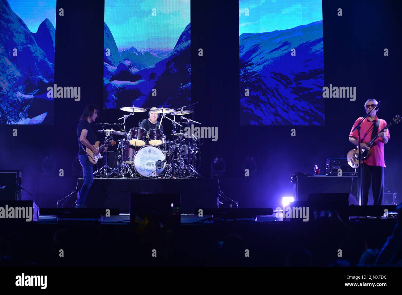 Miami, FL, USA. 12th Aug, 2022. Felipe Staiti, Jota Morelli and