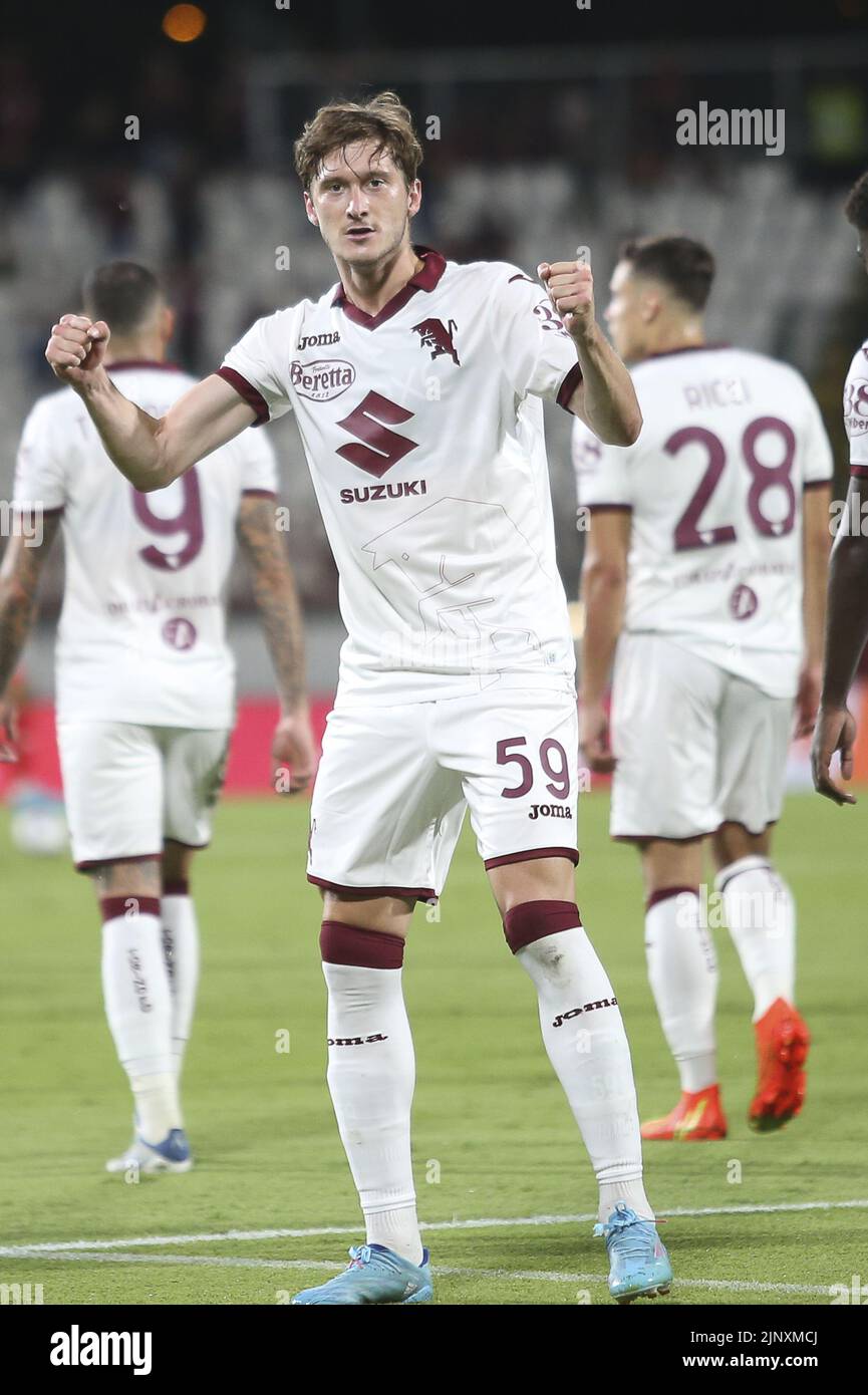 Aleksey Miranchuk of Torino FC celebrates after scoring during AC Monza
