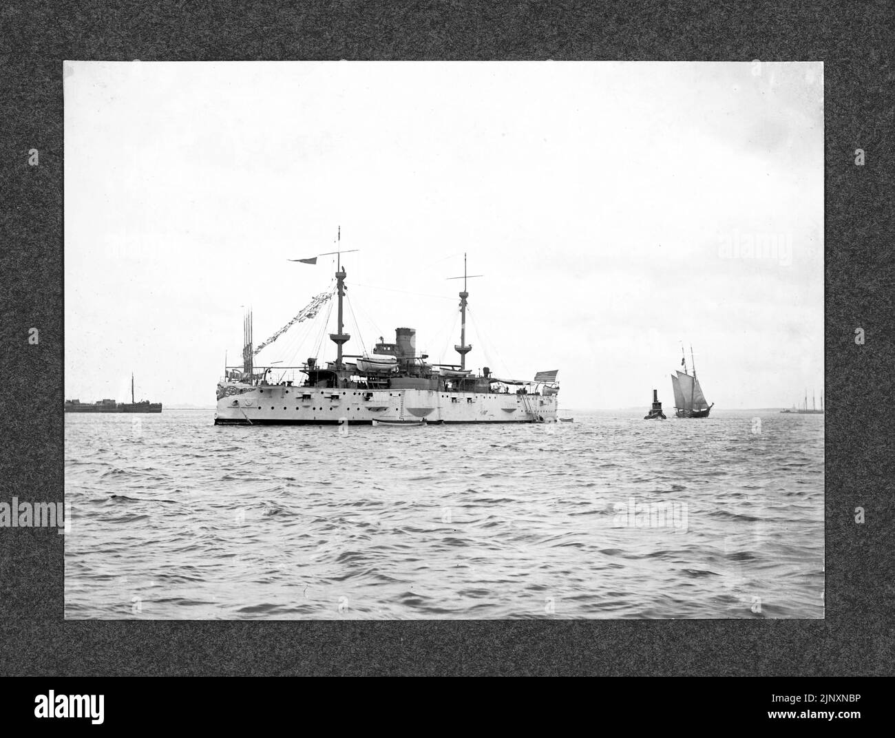 USS Texas, US Navy's first Battleship   http://www.navsource.org/archives/01/texas1.htm Stock Photo