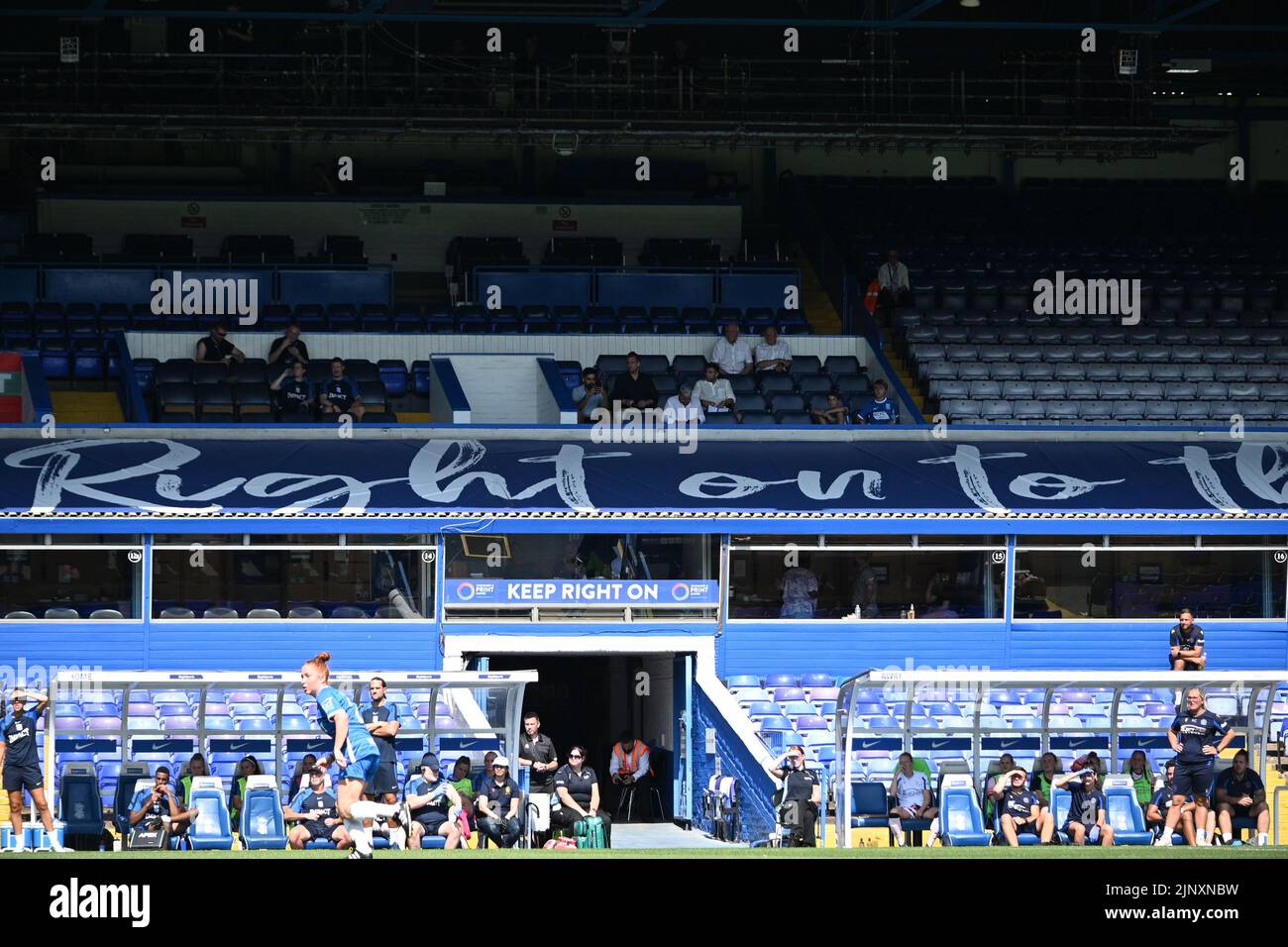 Birmingham, UK. 14th Aug, 2022. Birmingham, August 14th 2022 Perspective new Birmingham owner maxi Lopez watches on from the stands During the friendly game between Birmingham City & Reading Women's Football (Karl Newton/SPP) Credit: SPP Sport Press Photo. /Alamy Live News Stock Photo
