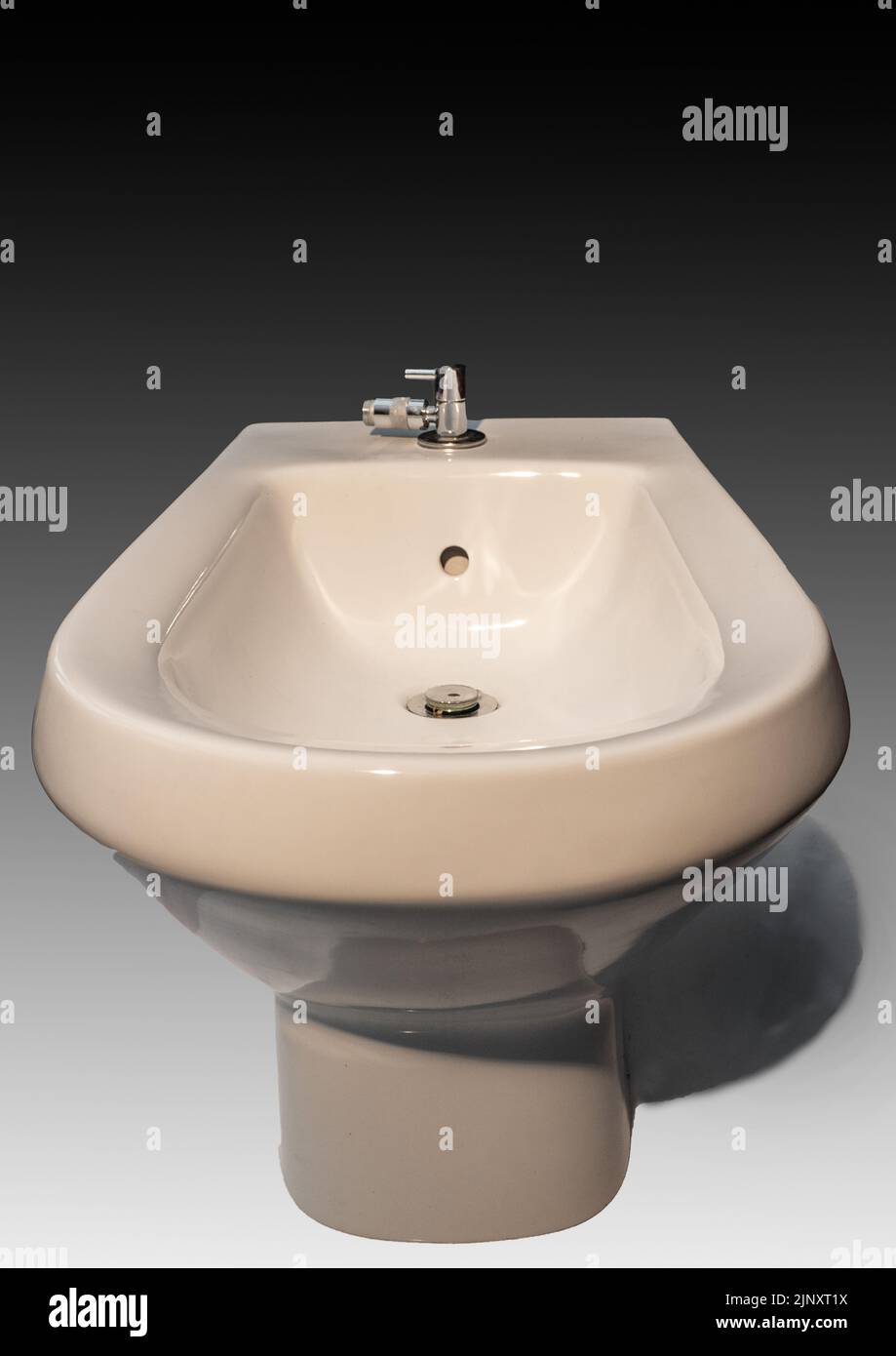 cut out photo of a Bidet Stock Photo