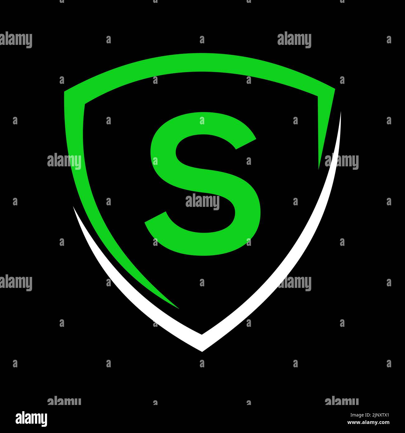 Shield Logo On Letter S Vector, Privacy icon Safe and Protection ...