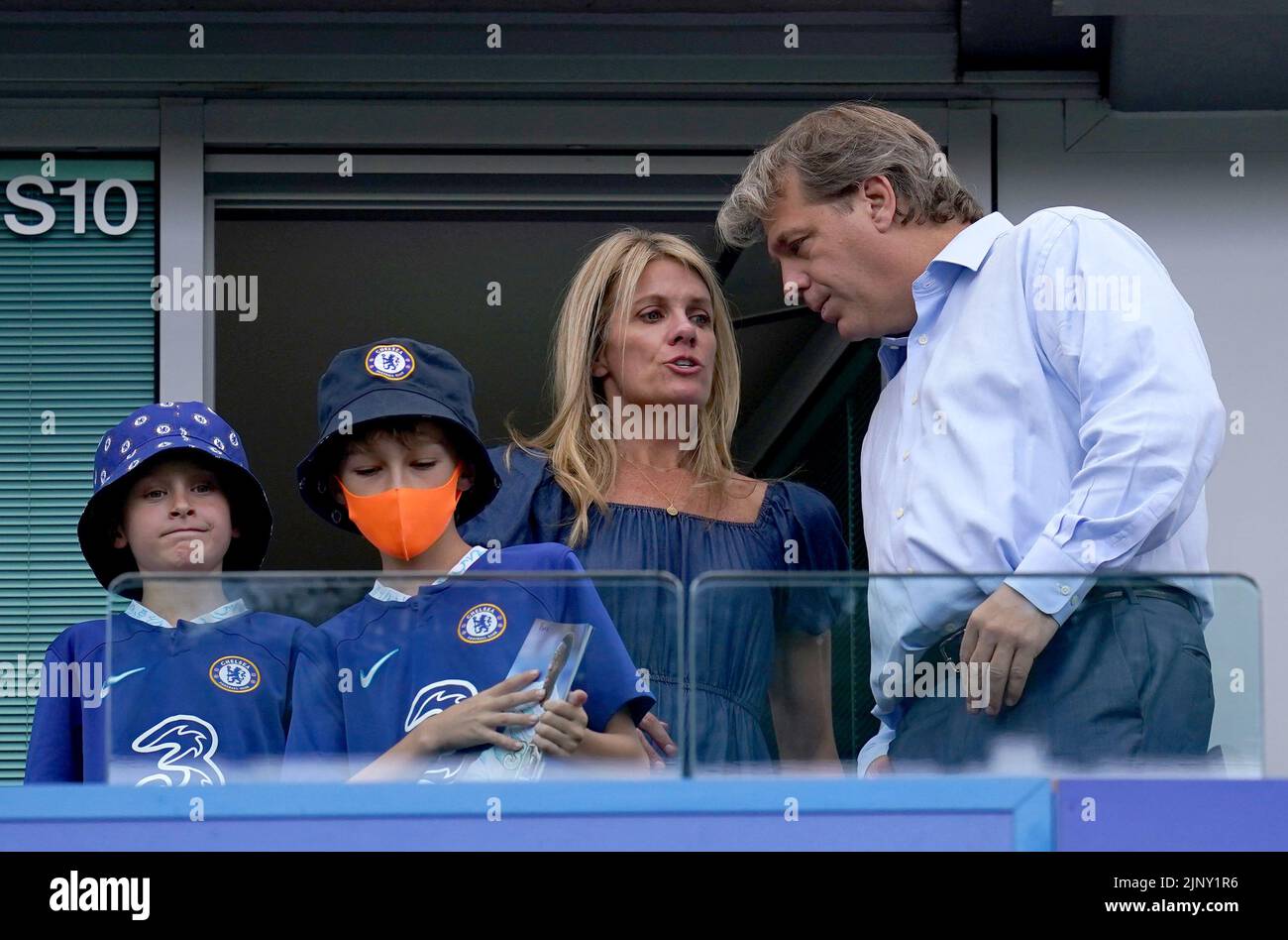 Owner Of Chelsea Todd Boehly And Wife Katie In The Stands Ahead Of The Owner Of Chelsea Todd Boehly And Wife Katie In The Stands Ahead Of The