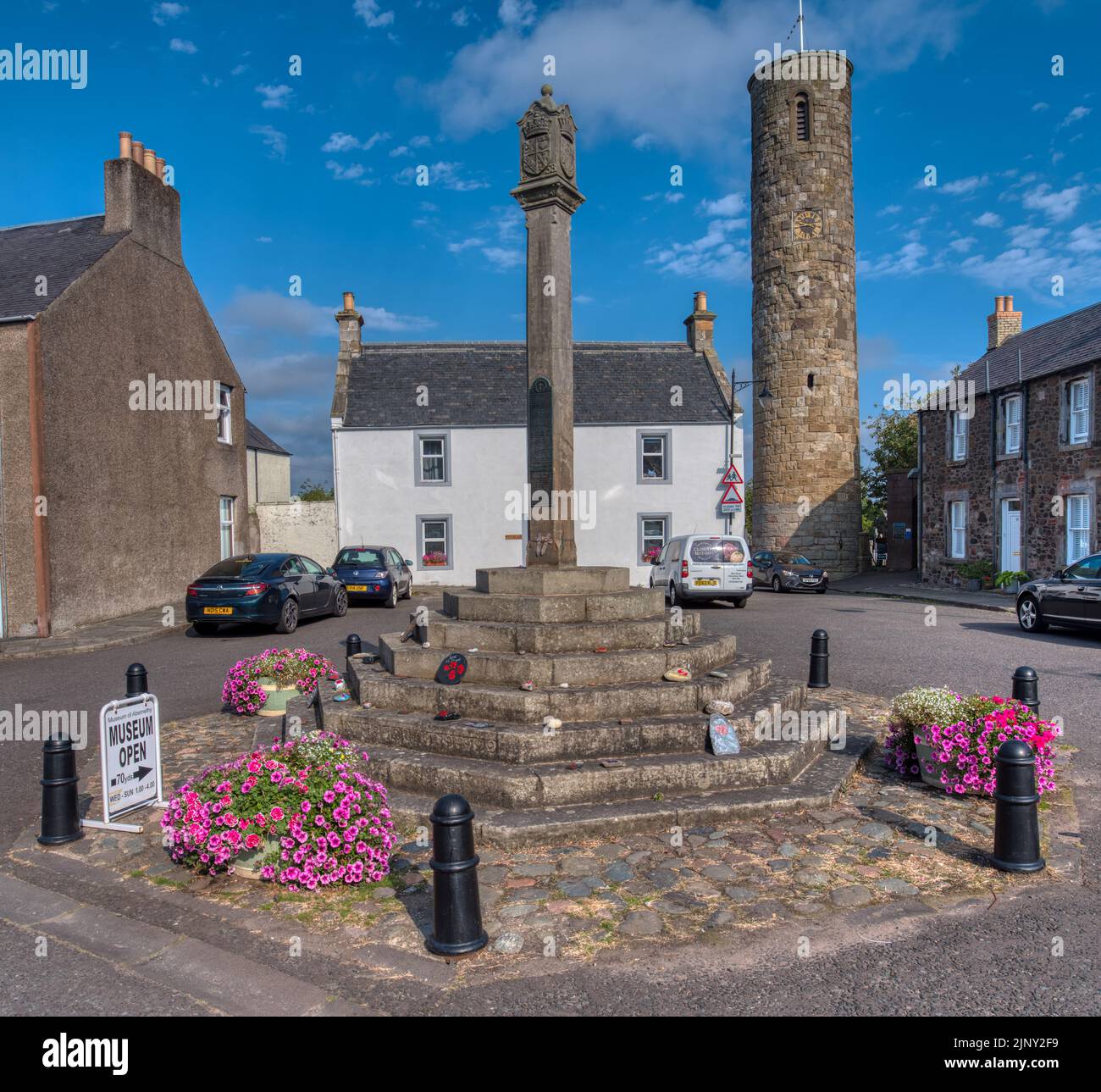 The Round Tower, Perth and Kinross, Scotland. Here Malcolm