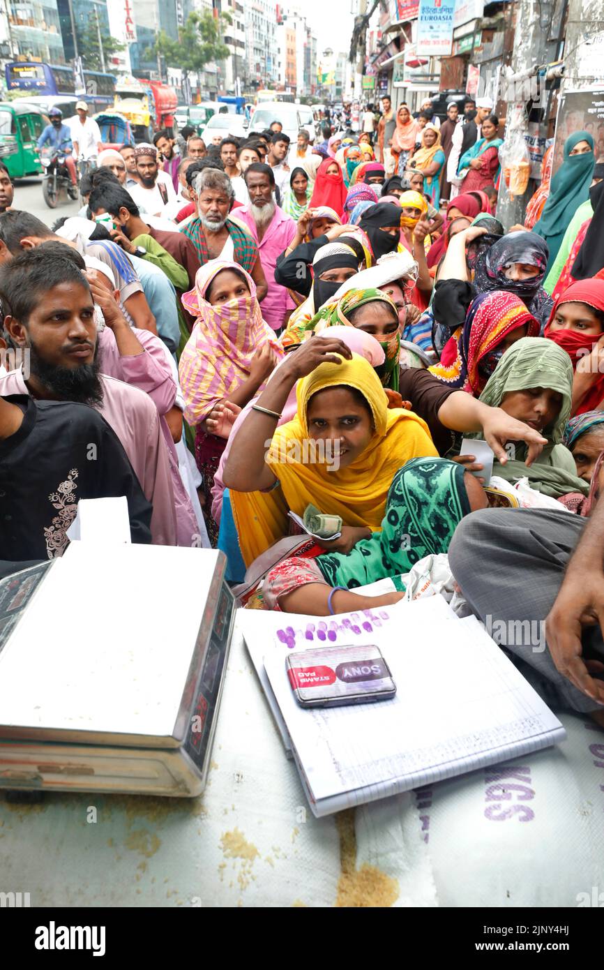 Dhaka, Bangladesh August 14, 2022 Due to the increase in the price