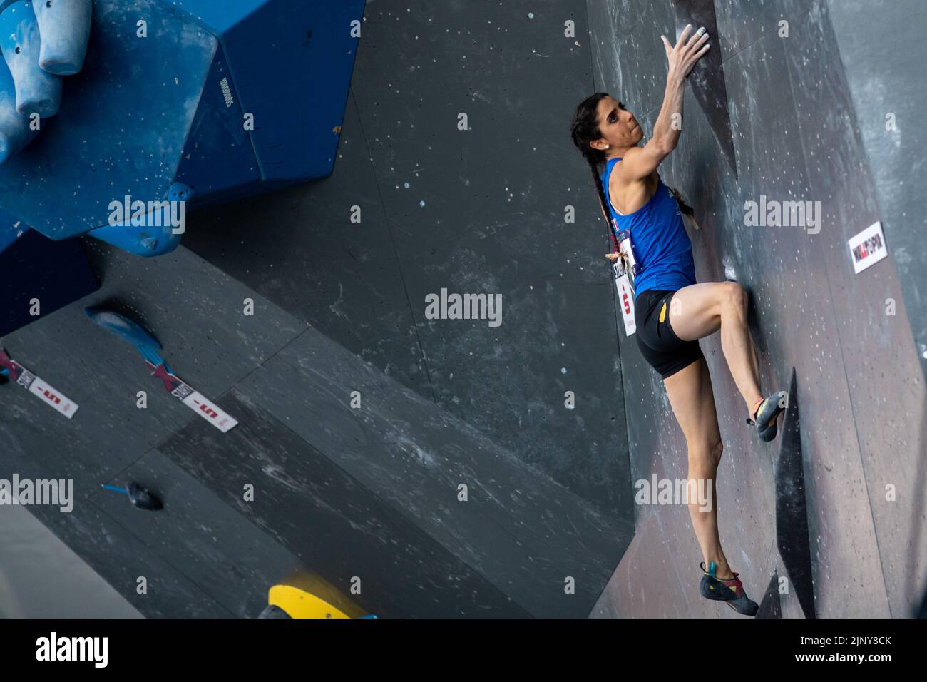 Munich, Germany. 14th Aug, 2022. Munich, Germany, August 14th 2022 Fanny Gibert (FRA) in action