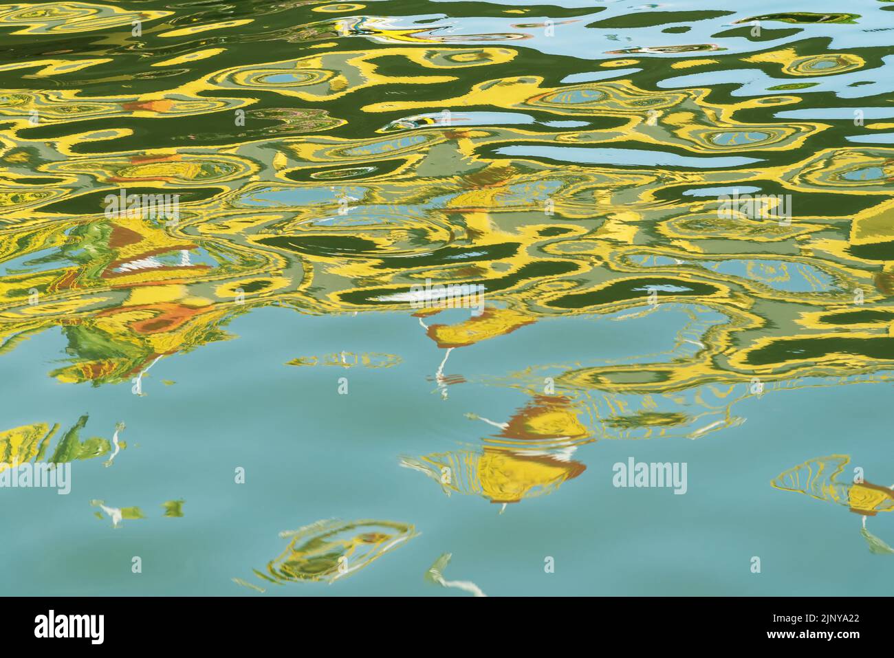 Abstract water surface for background watercolor effect Stock Photo