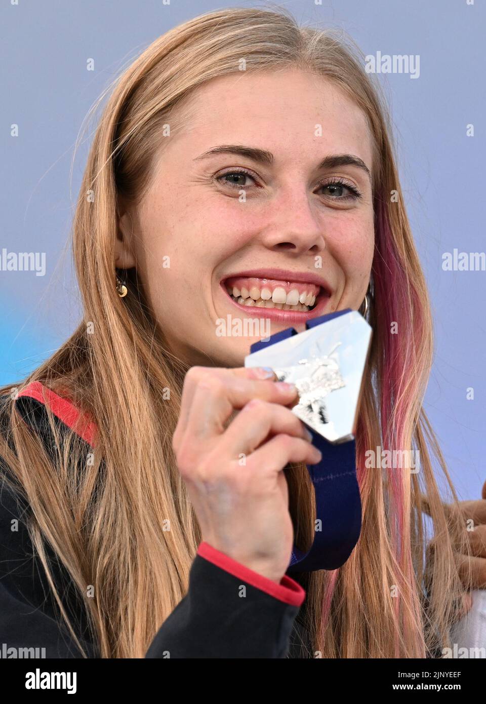 Munich, Germany. 14th Aug, 2022. European Championships, sport climbing