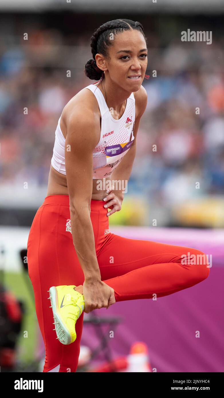 Katarina JohnsonThompson of England competing in the women’s high jump