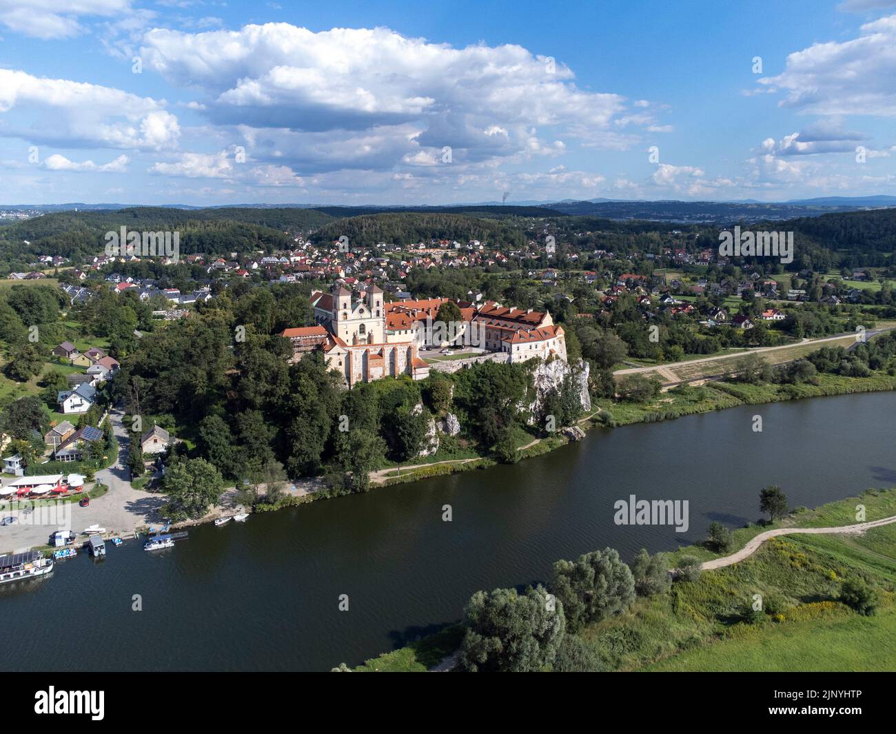 Historic buildings of the Benedictine Abbey in Tyniec, Krakow, Poland