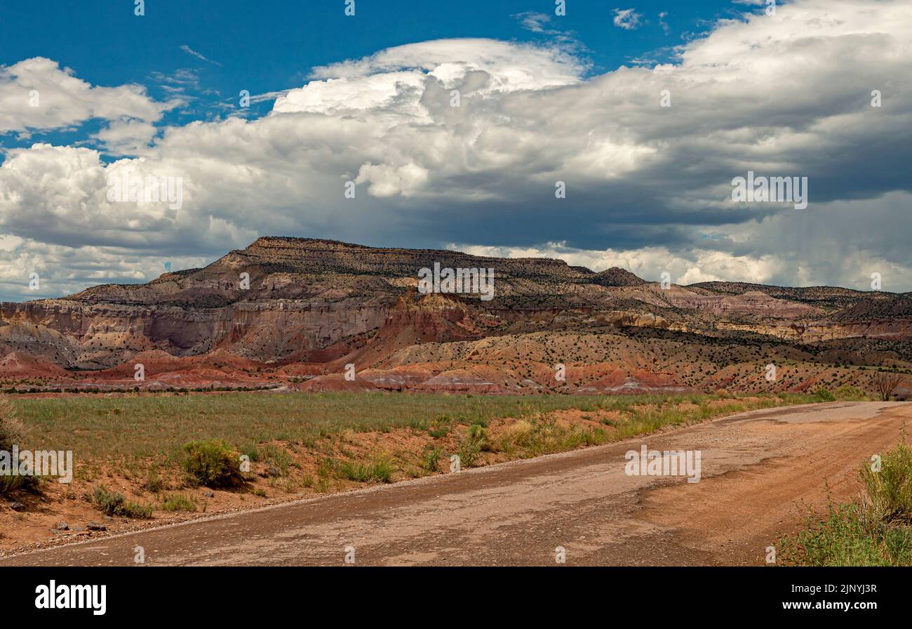 Red Rock Landscape In New Mexico Stock Photo