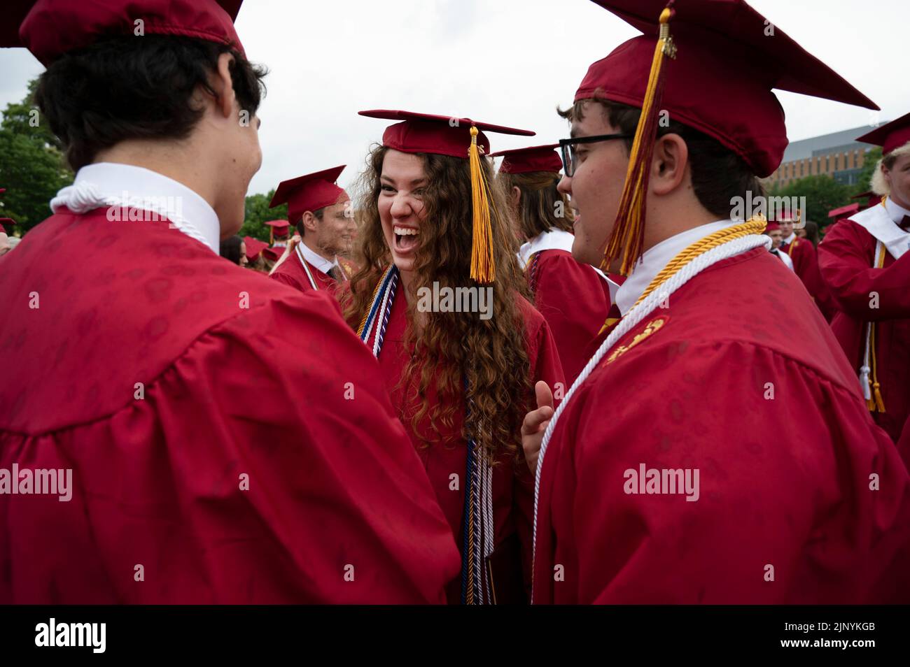 Marietta, USA. 25th May, 2022. Lassiter High School graduation