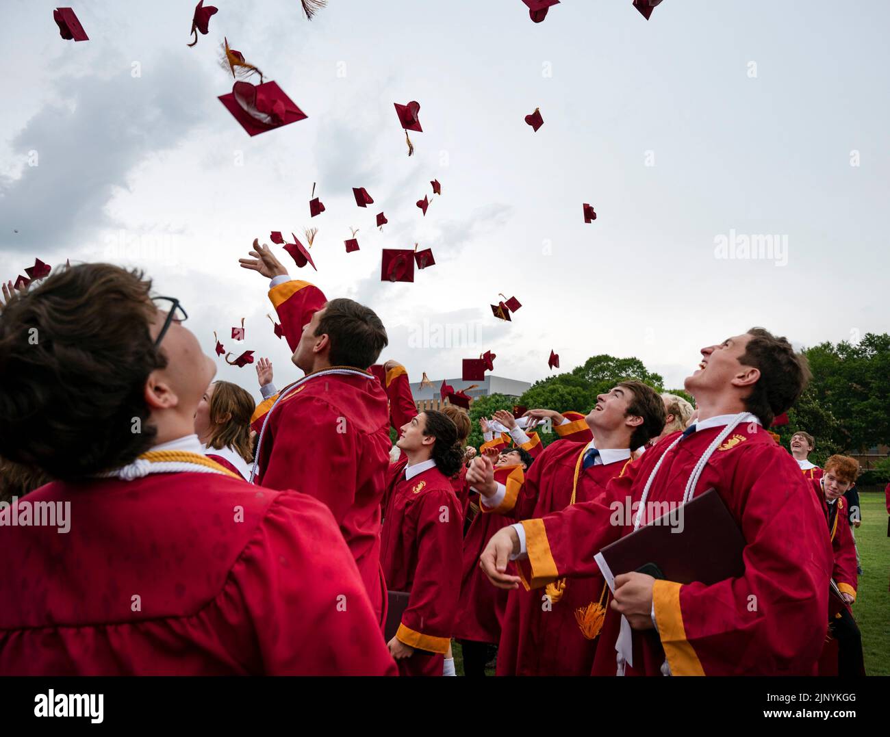 Marietta, USA. 25th May, 2022. Lassiter High School graduation