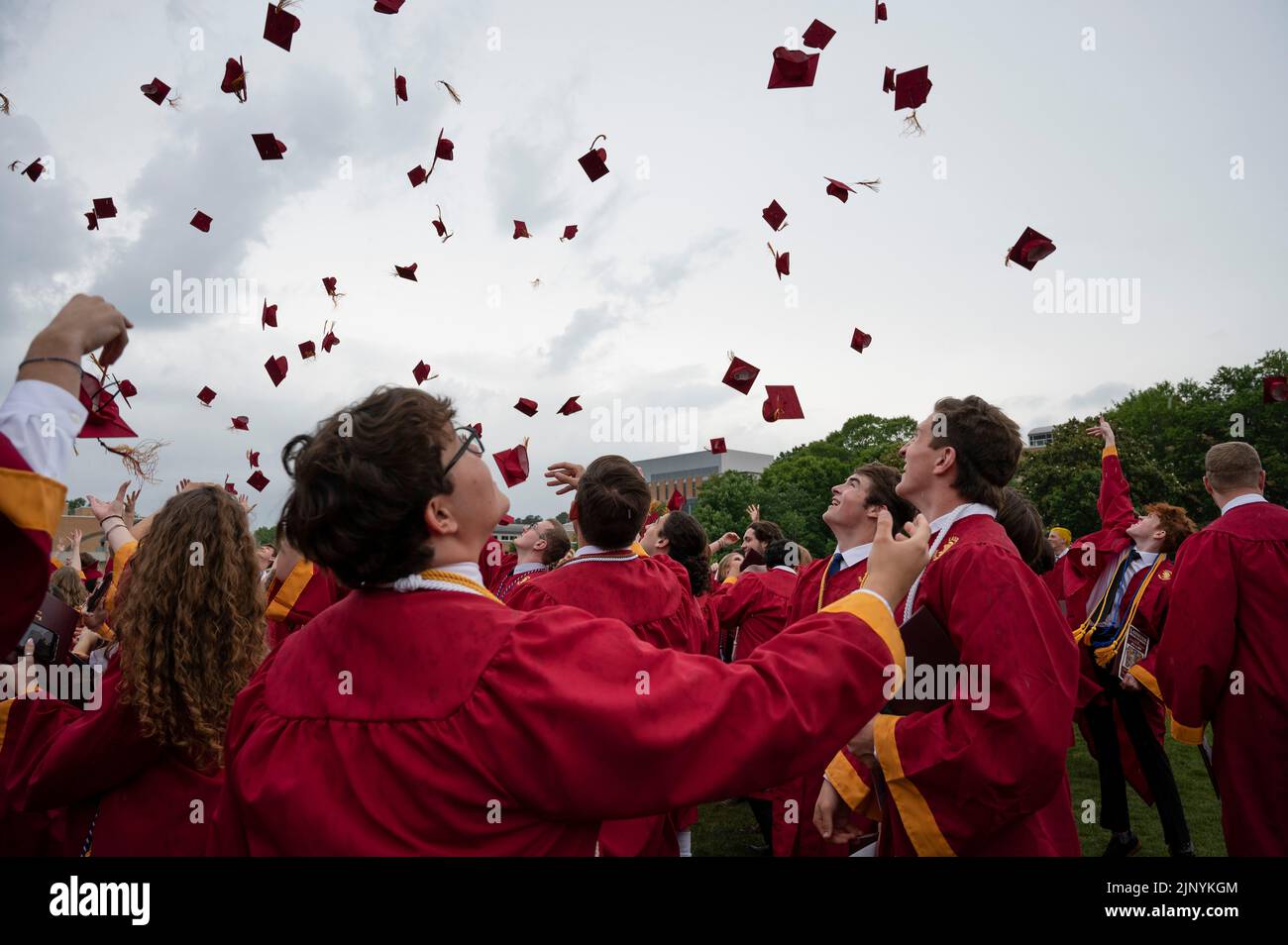 Marietta, USA. 25th May, 2022. Lassiter High School graduation