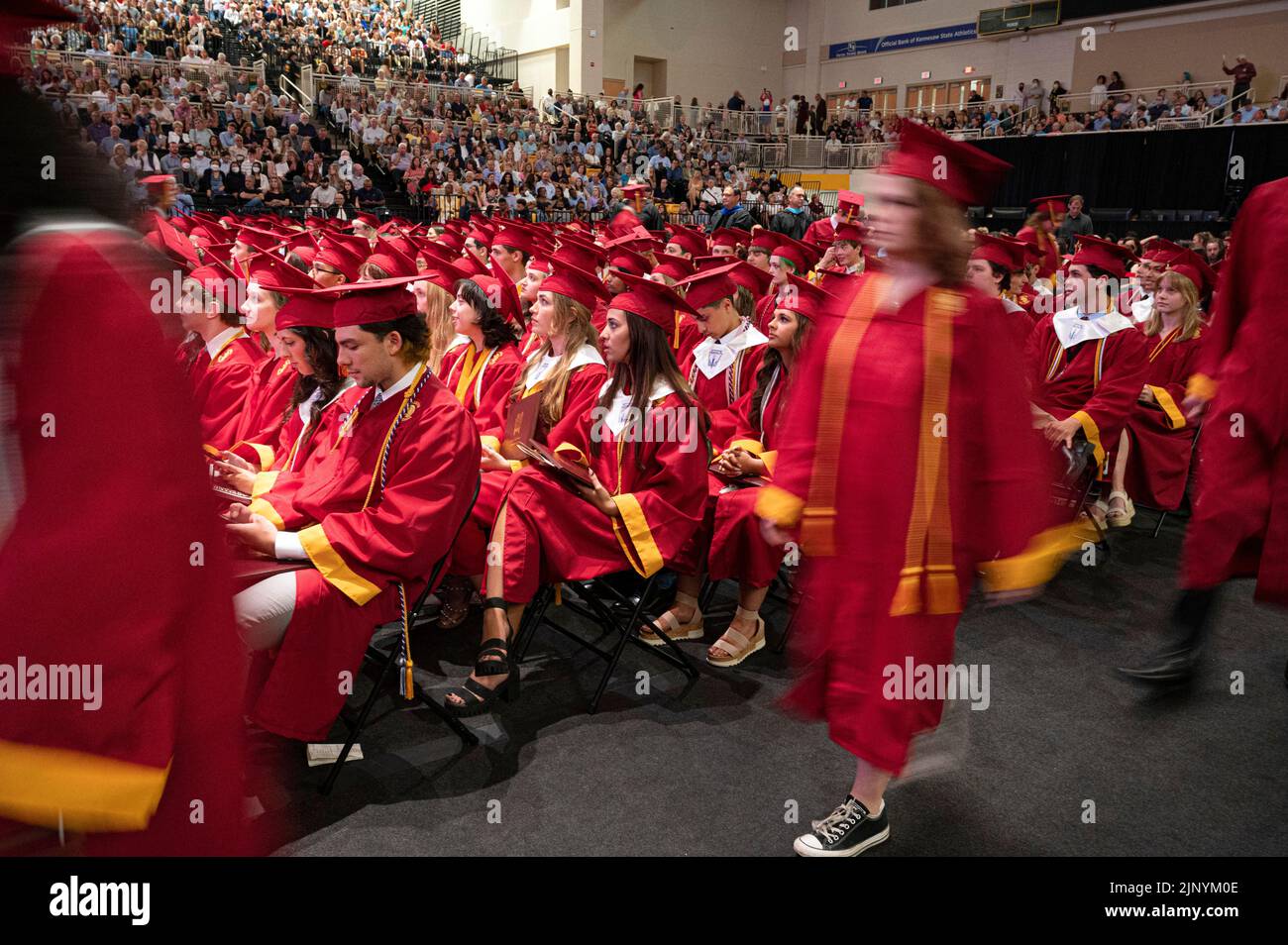 Marietta, USA. 25th May, 2022. Lassiter High School graduation