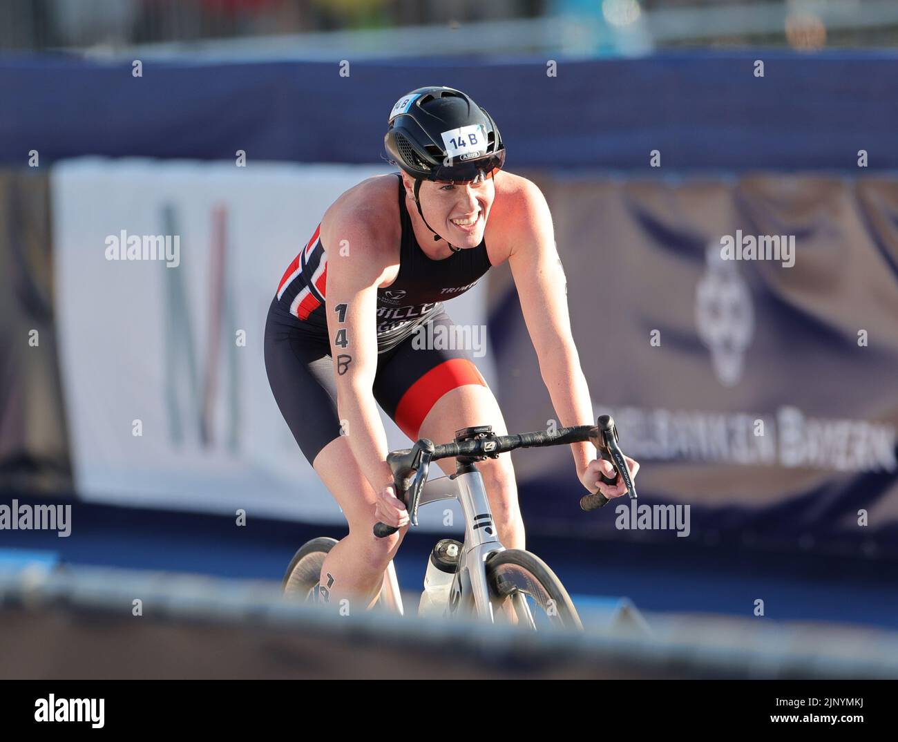 Munich, Germany. 14th Aug, 2022. European Championships, Triathlon