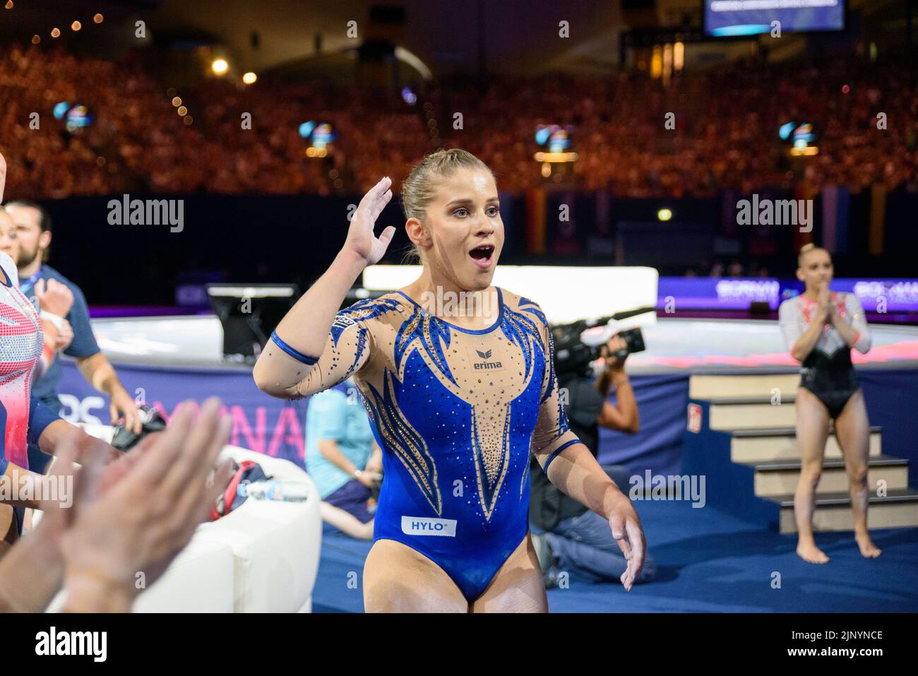 Munich, Germany. 14th Aug, 2022. European Championships, gymnastics