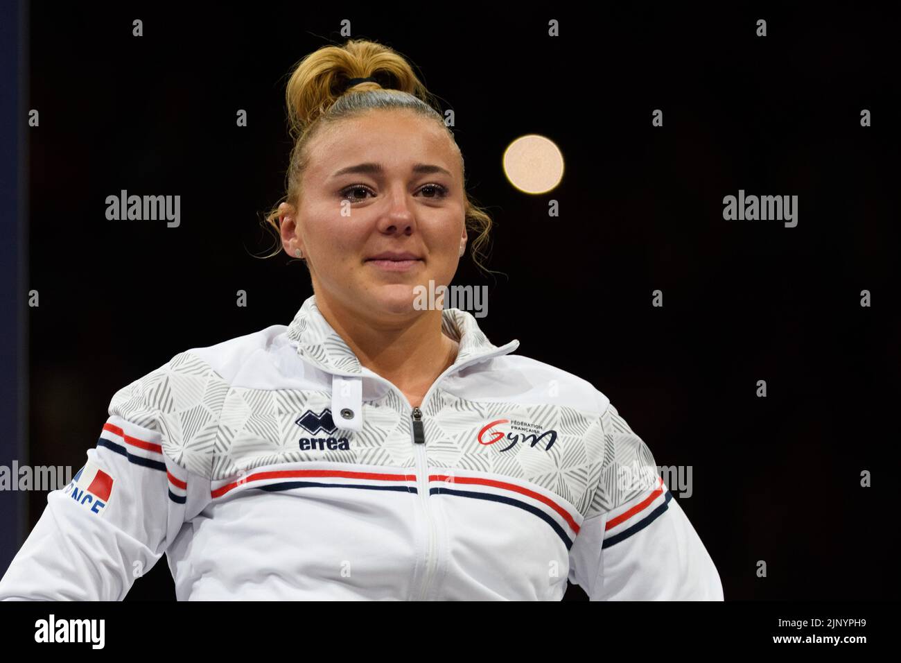 Munich, Germany. 14th Aug, 2022. European Championships, gymnastics, uneven bars, final, women