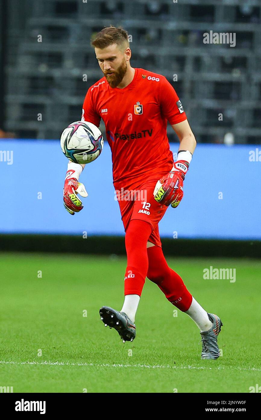 Deinze s Adrian Ortolavano Pictured During A Soccer Match Between RSC deinze-s-adrian-ortolavano-pictured-during-a-soccer-match-between-rsc