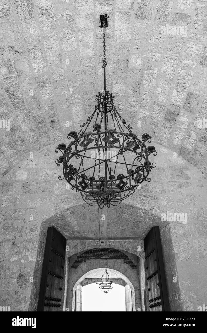 Chandelier light hanging fancy expensive mounted on ceiling crystal