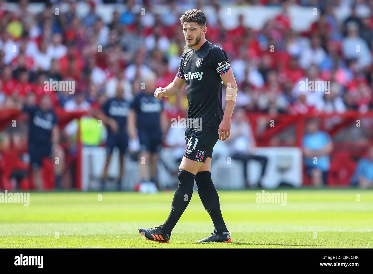 Declan Rice #41 of West Ham United during the game Stock Photo