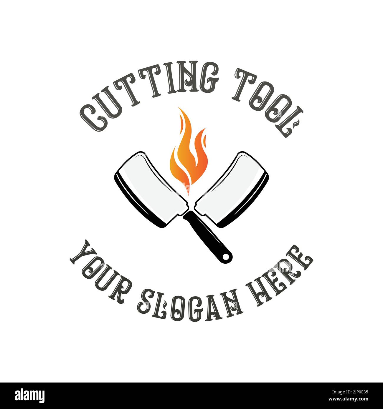 cookware kitchen knife logo symbol vector Stock Vector Image & Art Alamy