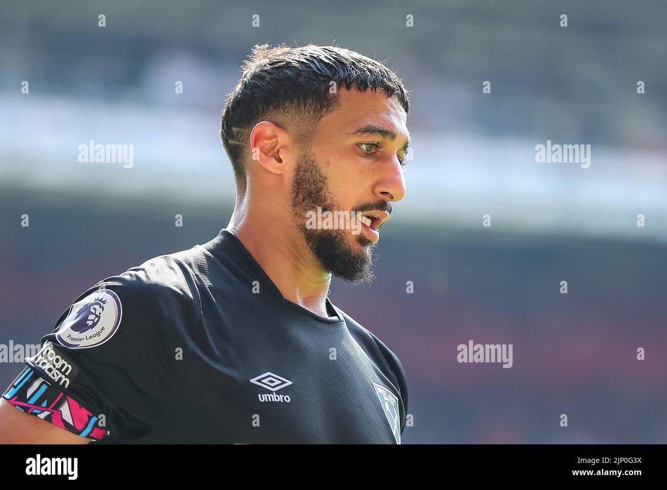 Saïd Benrahma #22 of West Ham United during the game Stock Photo
