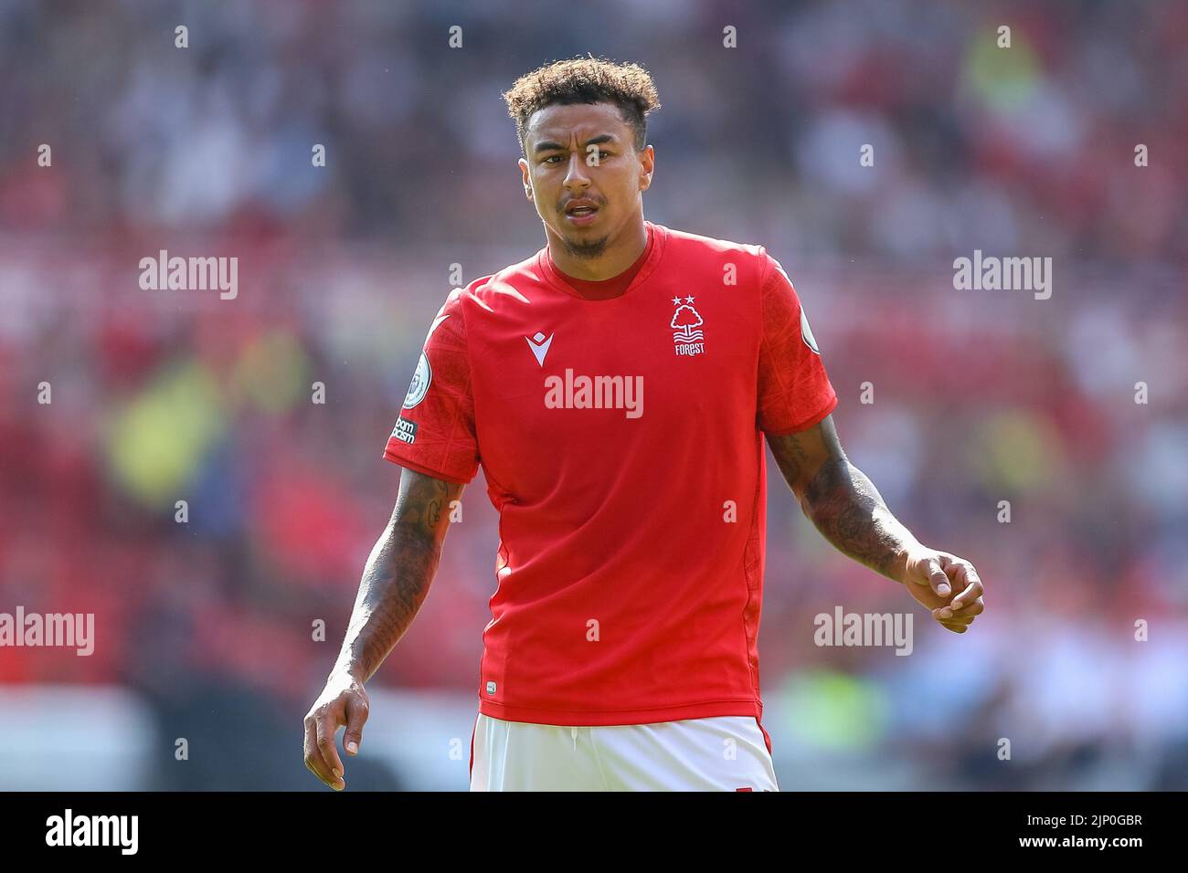 Jesse Lingard #11 of Nottingham Forest during the game Stock Photo