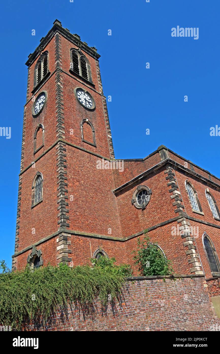 Christ church, Bridge Street, Macclesfield, Cheshire, England, UK, SK11 6EG Stock Photo
