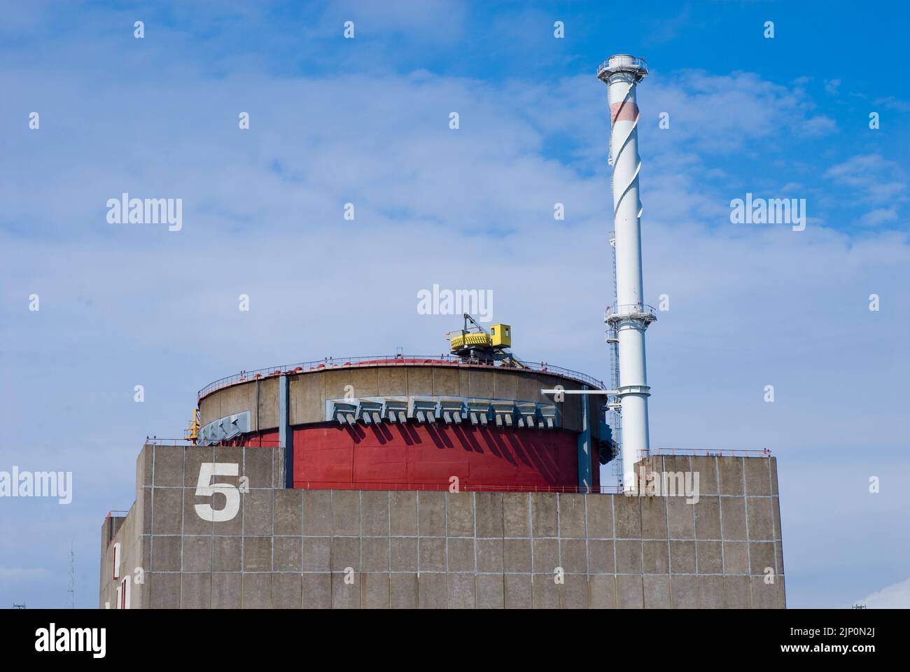 zaporozhye nuclear power plant occupation russian troops, zaporozhye nuclear power plant, zaporozhye nuclear power plant occupation russian troops att Stock Photo