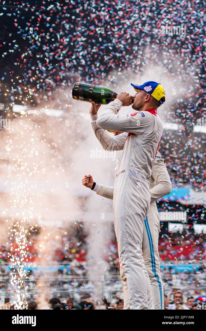 DENNIS Jake (gbr), Avalanche Andretti Formula E, BMW iFE.21, portrait ...