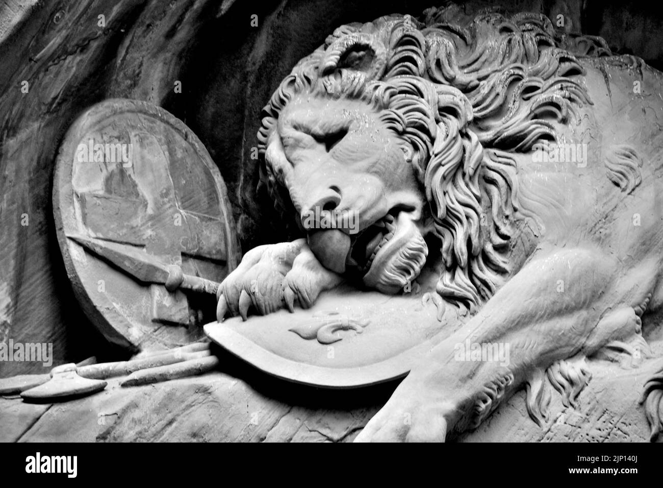 The Lion Monument or the Lion of Lucerne, is a rock relief in Lucerne