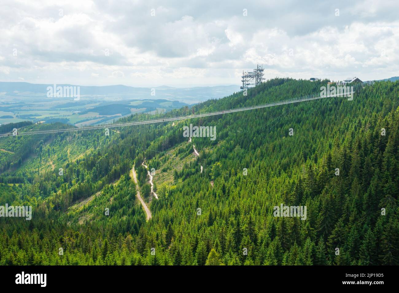 Sky Bridge 721 is the longest suspension bridge between two hills in