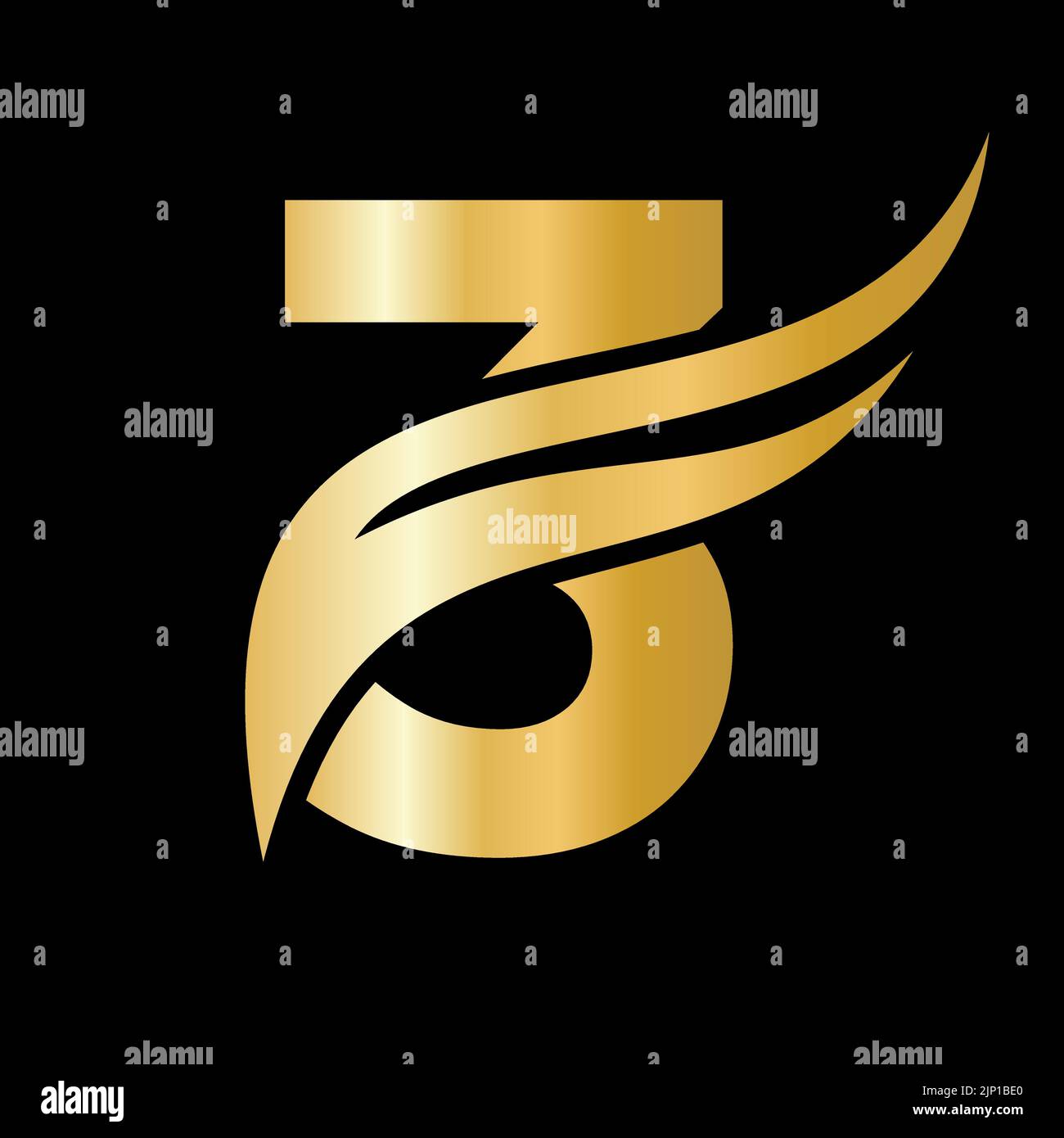 Letter 3 Wing Logo For Transport, Freight, Transportation Logotype ...