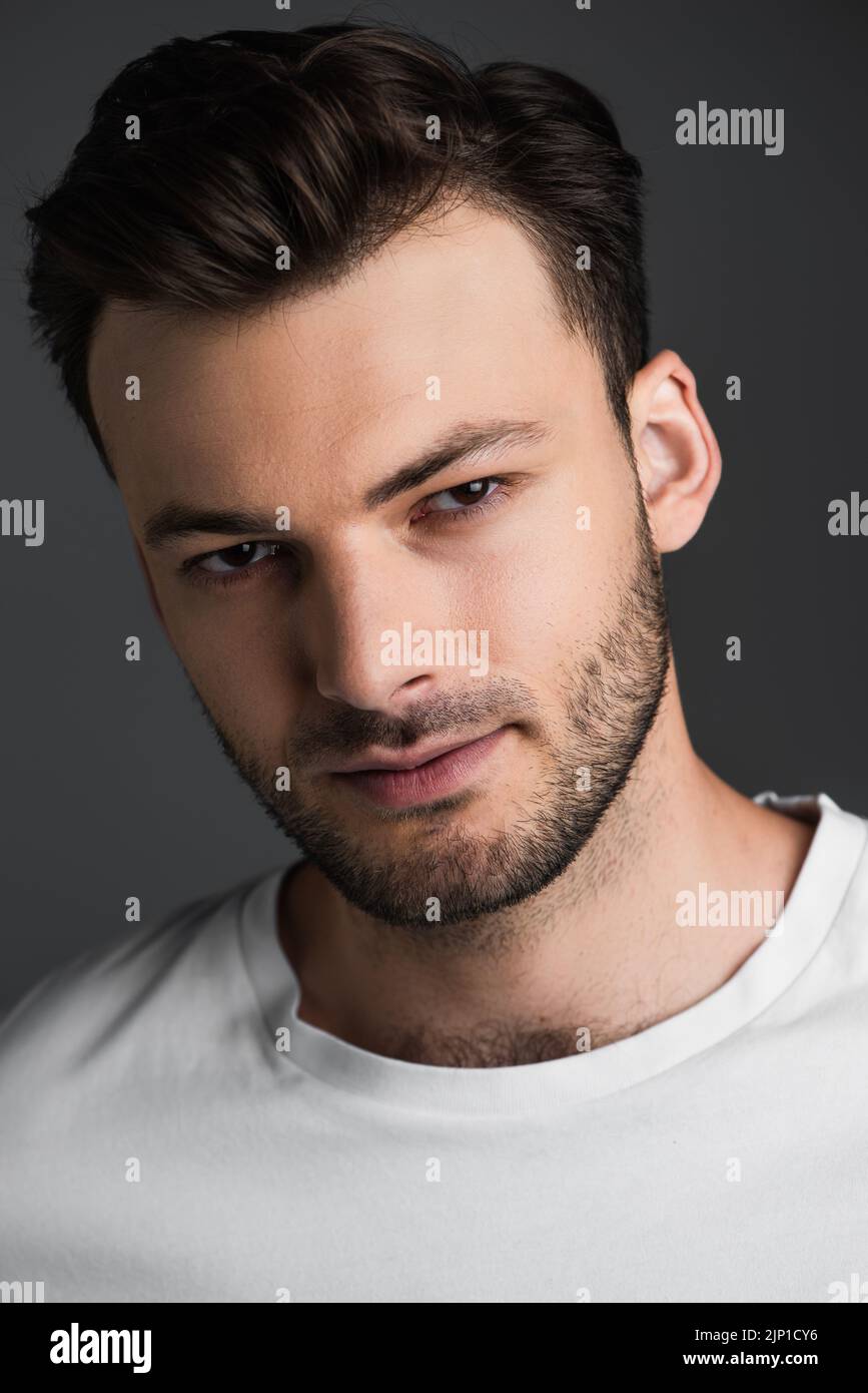 Image bearded young man hi-res stock photography and images - Alamy
