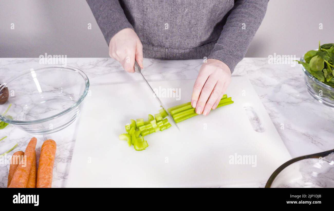 White bean soup Stock Photo - Alamy