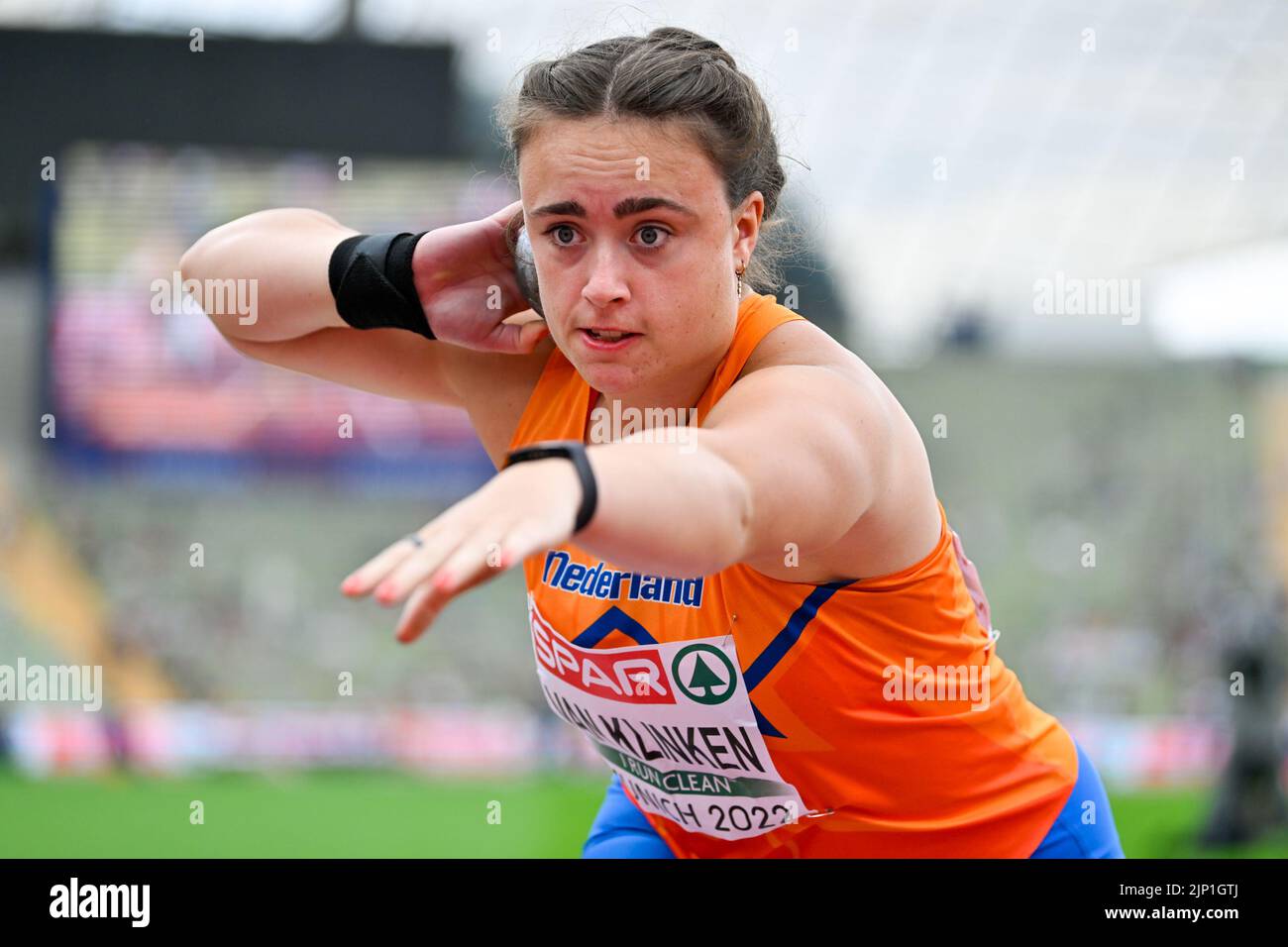 Jorinde van klinken shot put hires stock photography and images Alamy