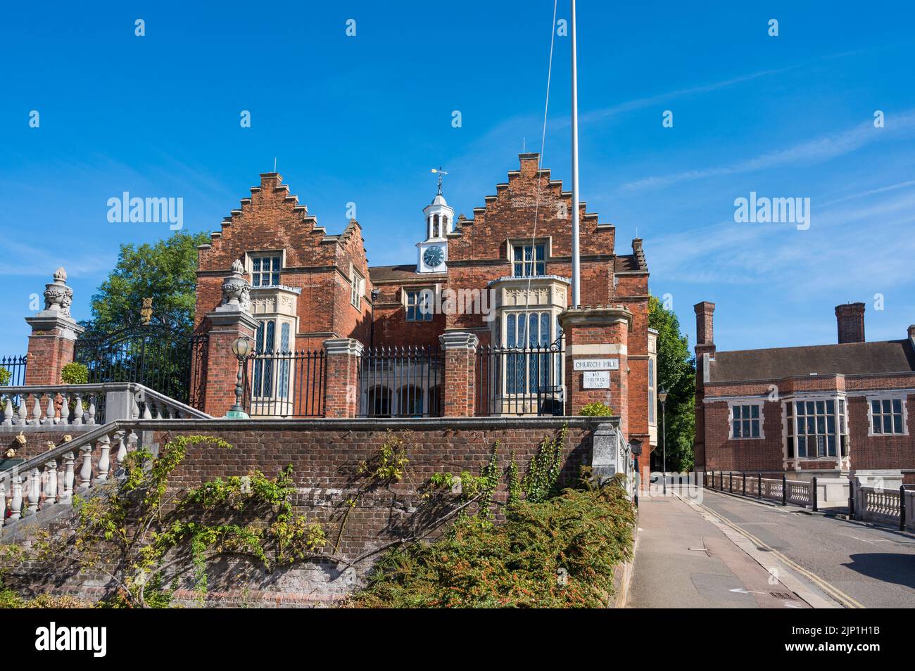 Harrow school, the old school building as viewed from High Street