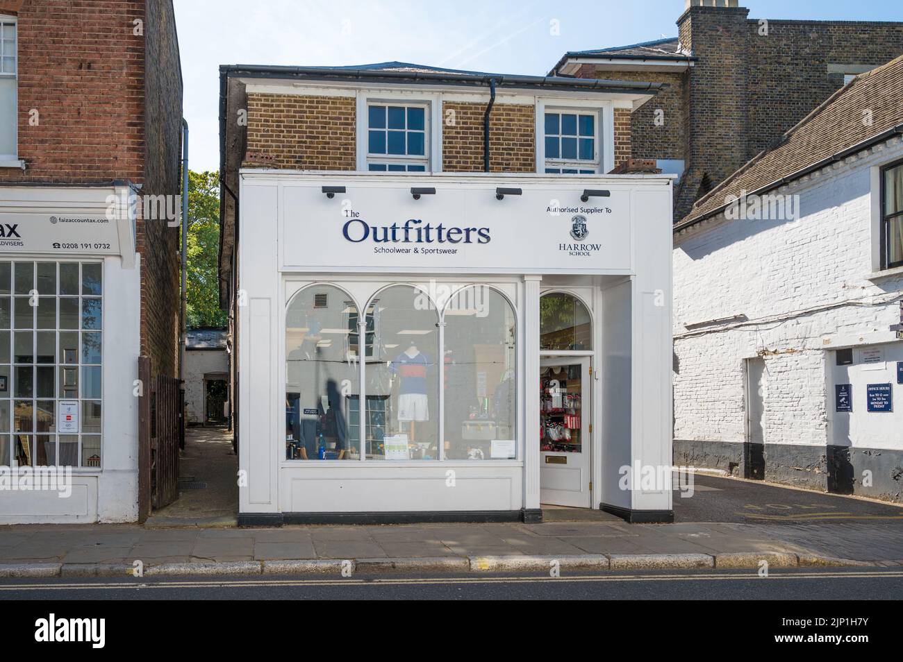 The Outfitters, a shop supplying school uniforms and sportswear for