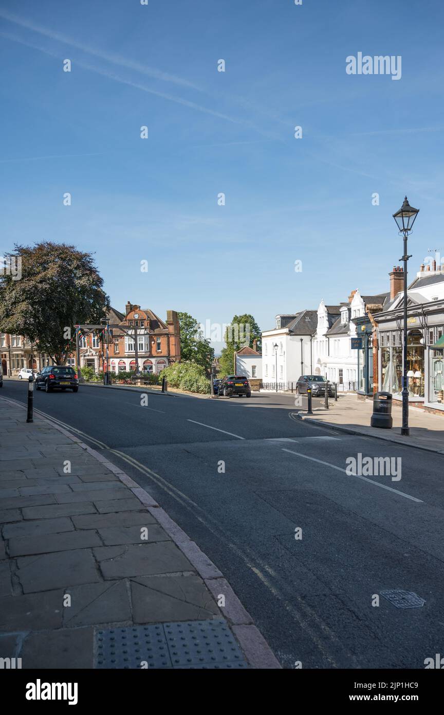 HarrowontheHill High Street looking towards the Old Fire Station