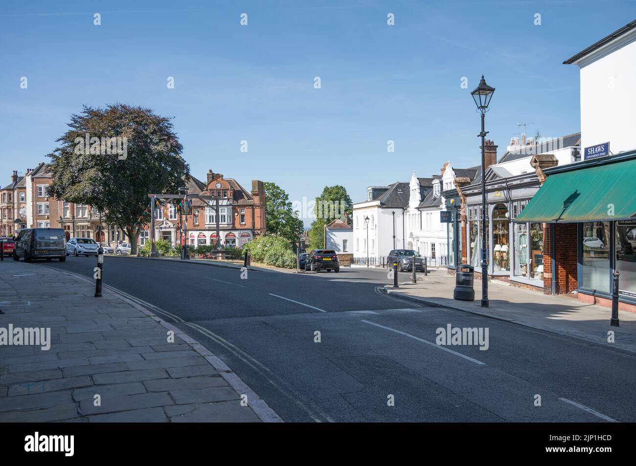 HarrowontheHill High Street looking towards the Old Fire Station