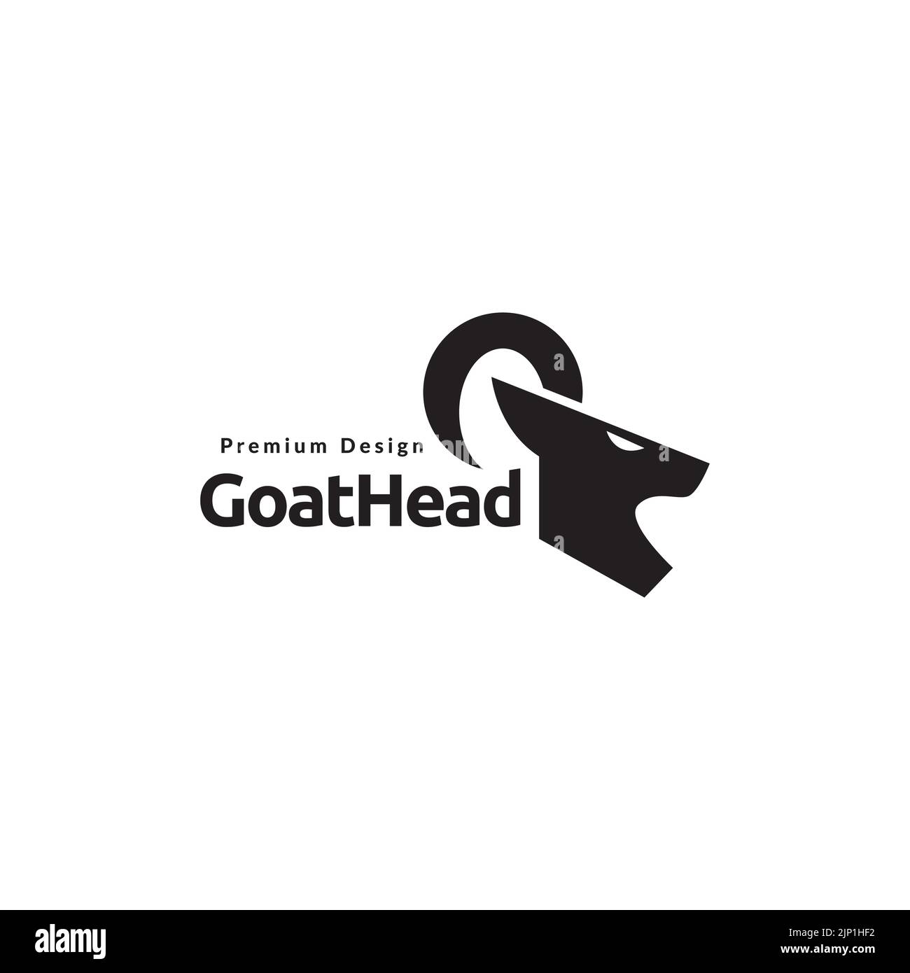 geometric head mountain goat logo Stock Vector Image & Art Alamy