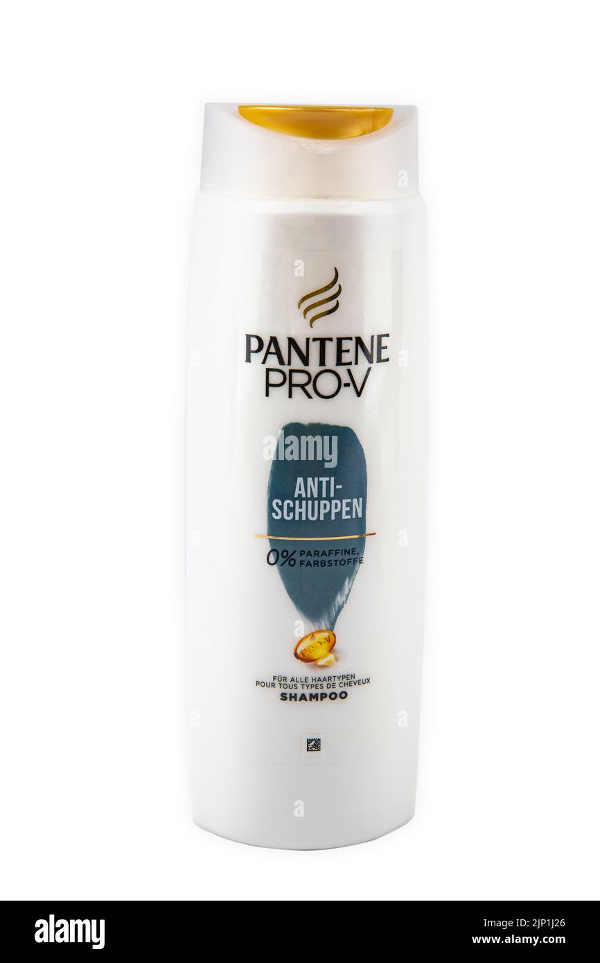 shampoo, pantene prov, antischuppen shampoo, shampoos Stock Photo Alamy
