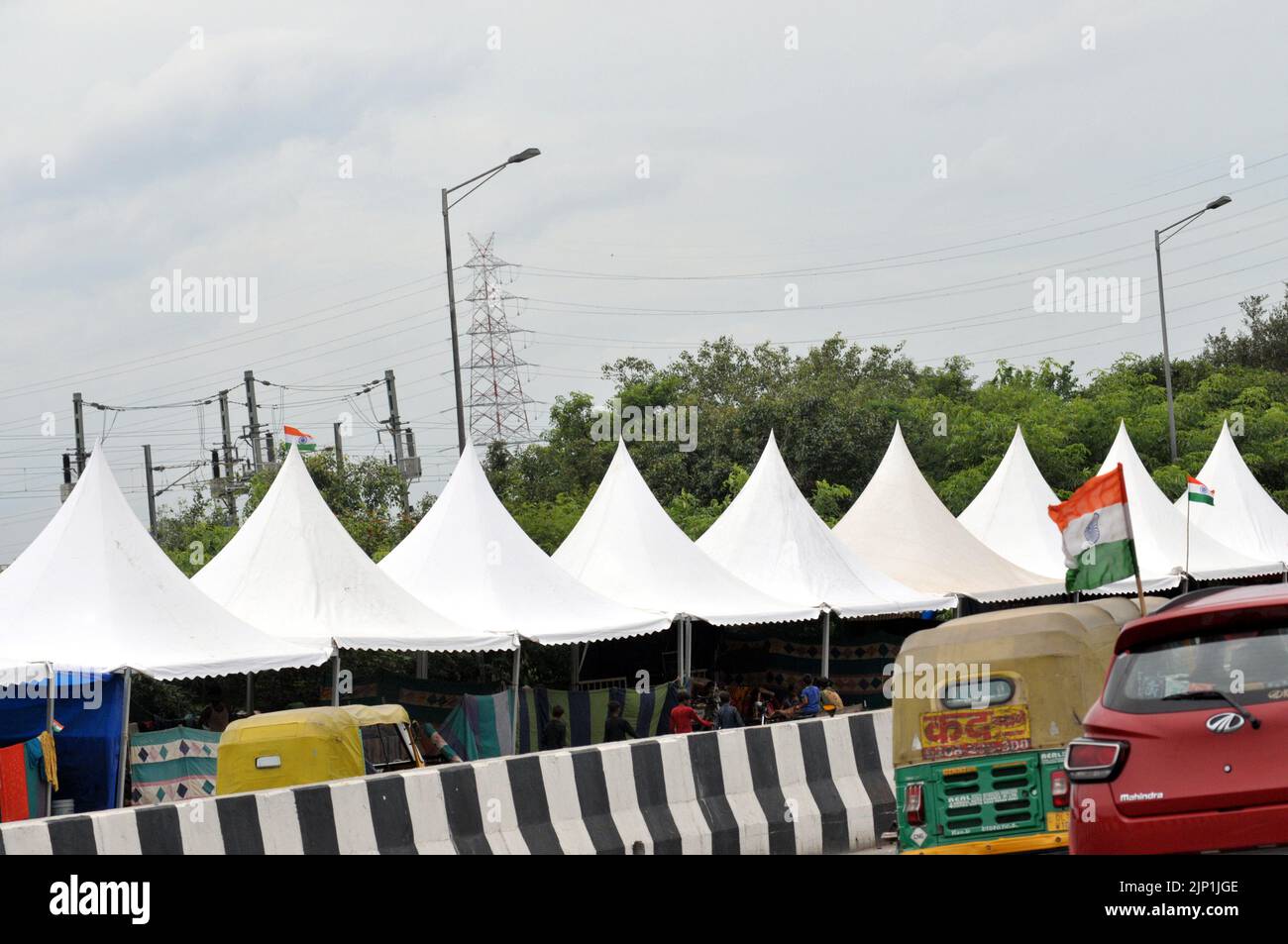 Yamuna water level rise hi-res stock photography and images - Alamy