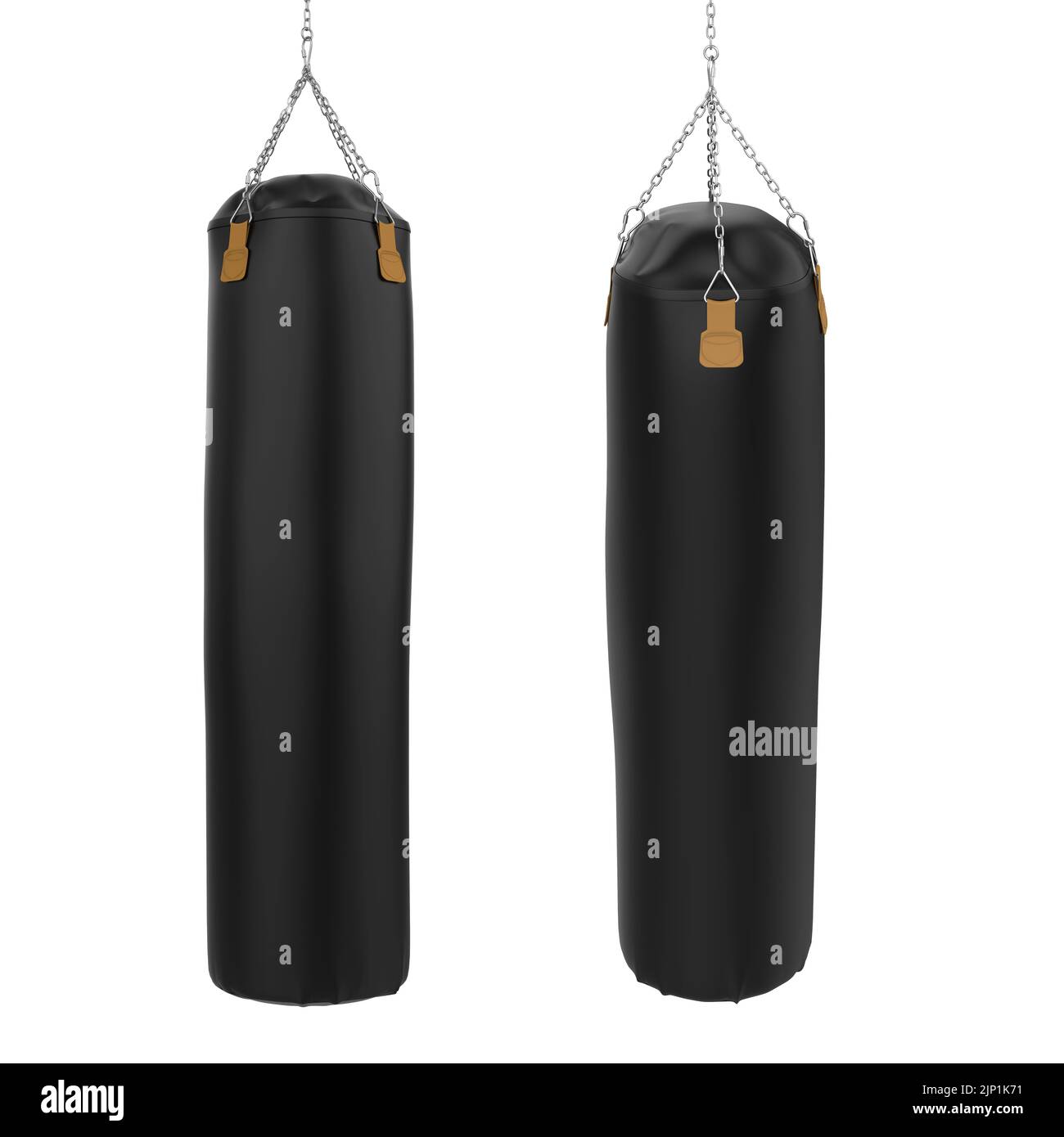 Punching Bag Isolated Stock Photo Alamy