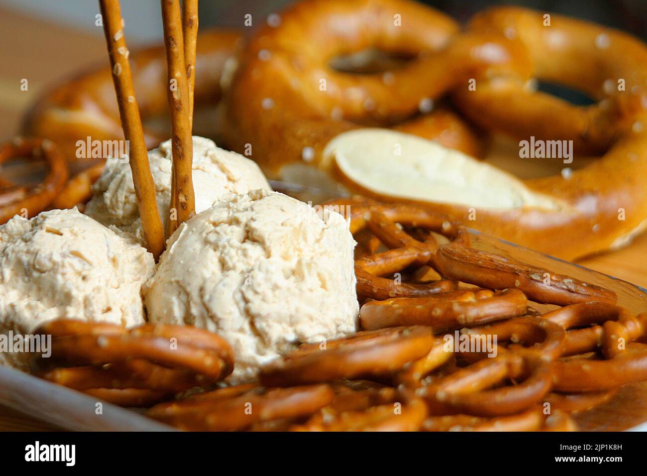pretzel, spundekaes, pretzel salt, pretzels, pretzel salts Stock Photo